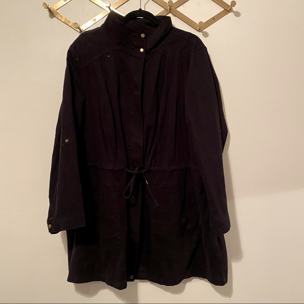 Plus Size Utility Jacket